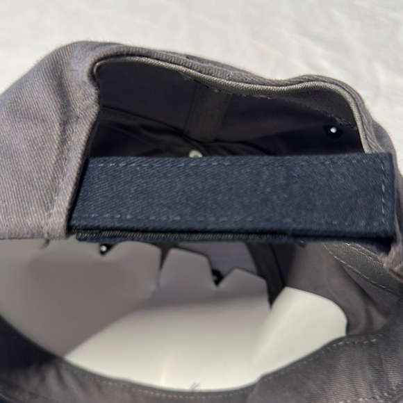 Gray and Black Embroidered Aircraft Hat - Picture 4 of 4